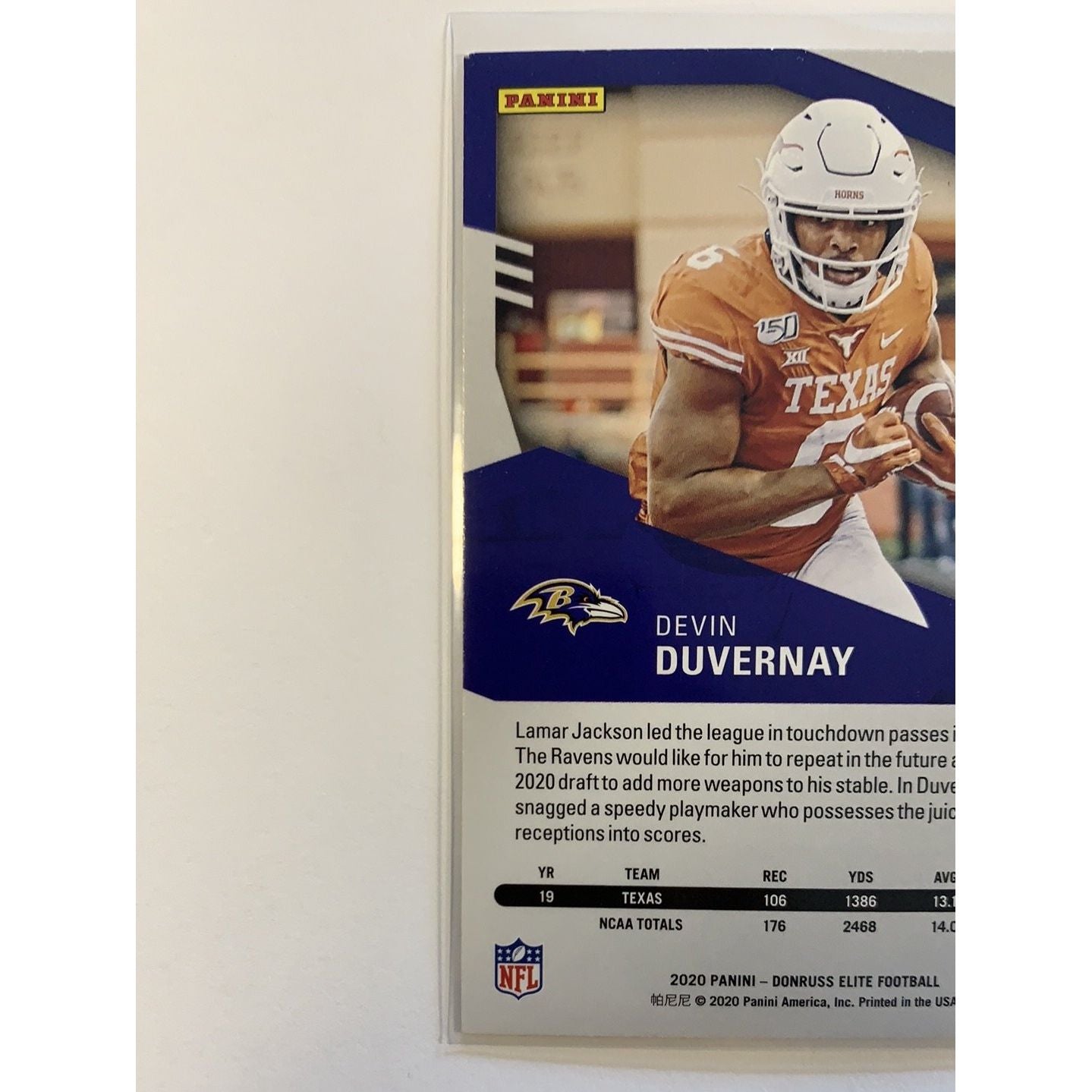  2020 Donruss Elite Devin Duvernay RC Pink Parallel  Local Legends Cards & Collectibles