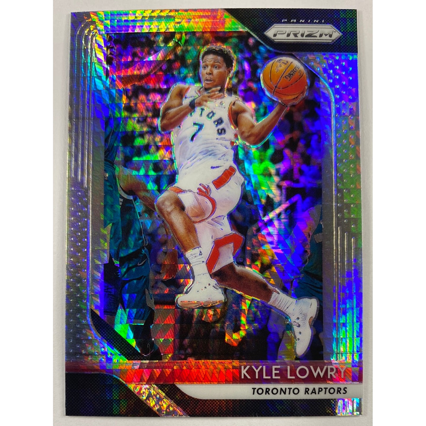 2018-19 Panini Prizm Kyle Lowry Silver Hyper Prizm