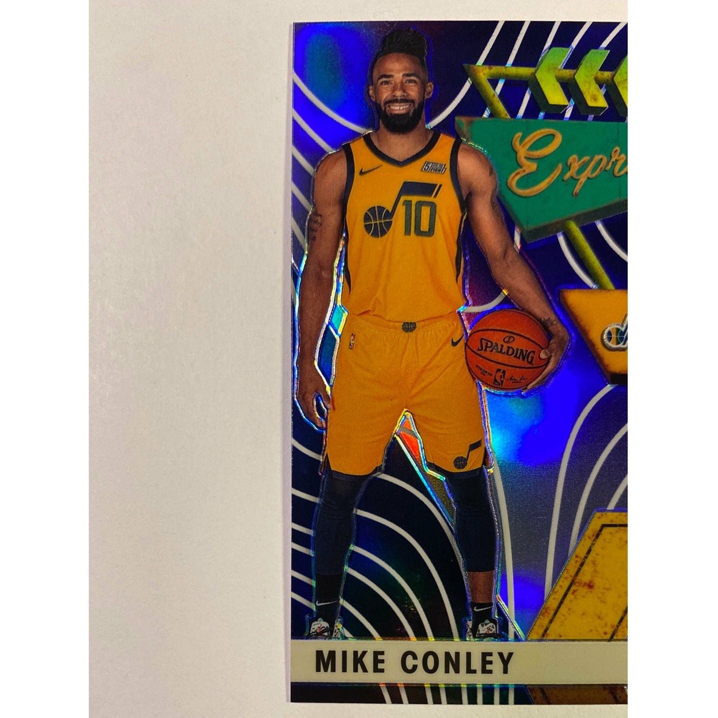 2019-20 Donruss Optic Mike Conley Express Lane Purple Holo Prizm
