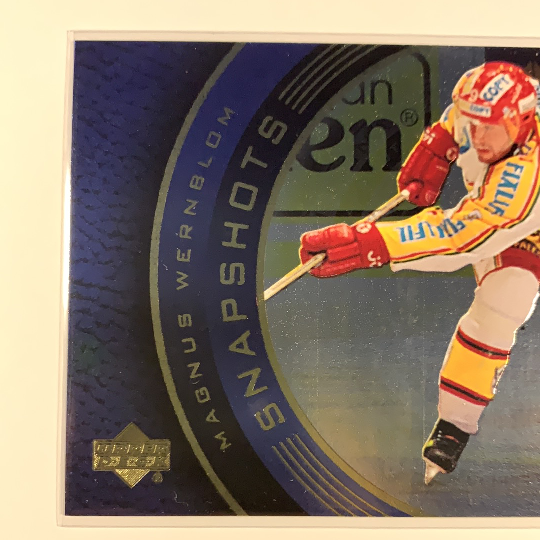  2000-01 Swedish Upper Deck Magnus Wernblom Snapshots  Local Legends Cards & Collectibles