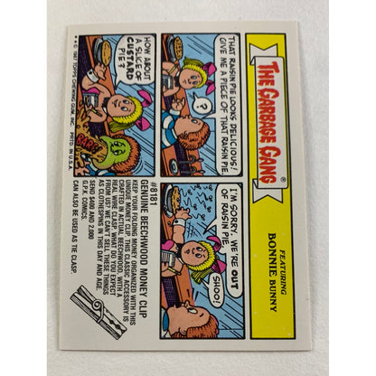 1987 Topps Garbage Pail Kids Raked Jake Die Cut | Local Legends Cards & Collectibles