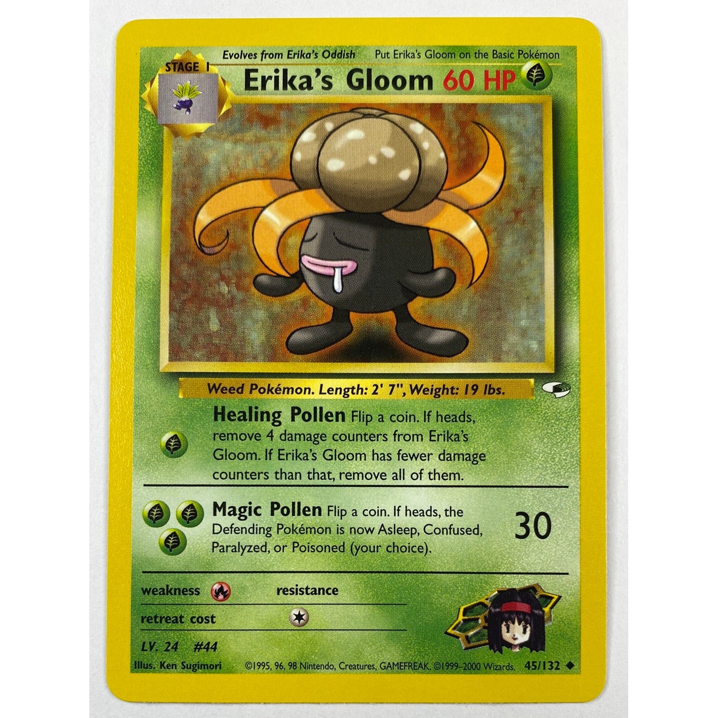 Erika’s Gloom Non-Holo Uncommon 45/132