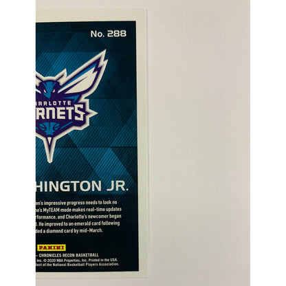 2019-20 Recon PJ Washington Jr RC