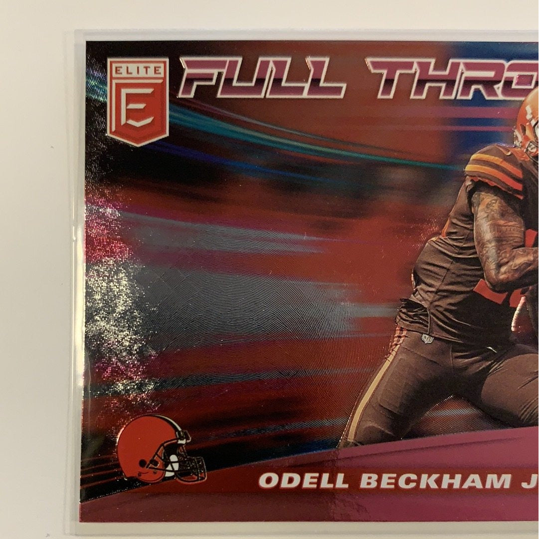  2020 Donruss Elite Odell Beckham Jr Full Throttle  Local Legends Cards & Collectibles