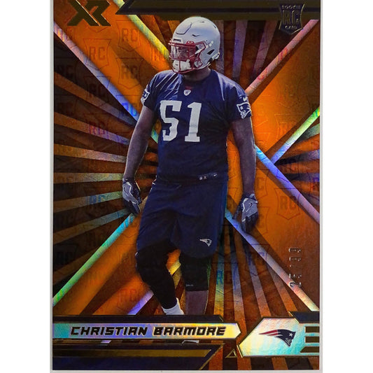 2021 XR Christian Barmore Orange RC /99