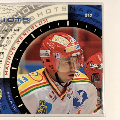  2000-01 Swedish Upper Deck Magnus Wernblom Snapshots  Local Legends Cards & Collectibles