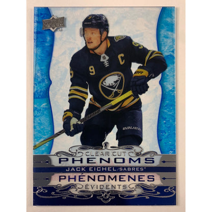 2020-21 Tim Hortons Jack Eichel Clear Cut Phenoms