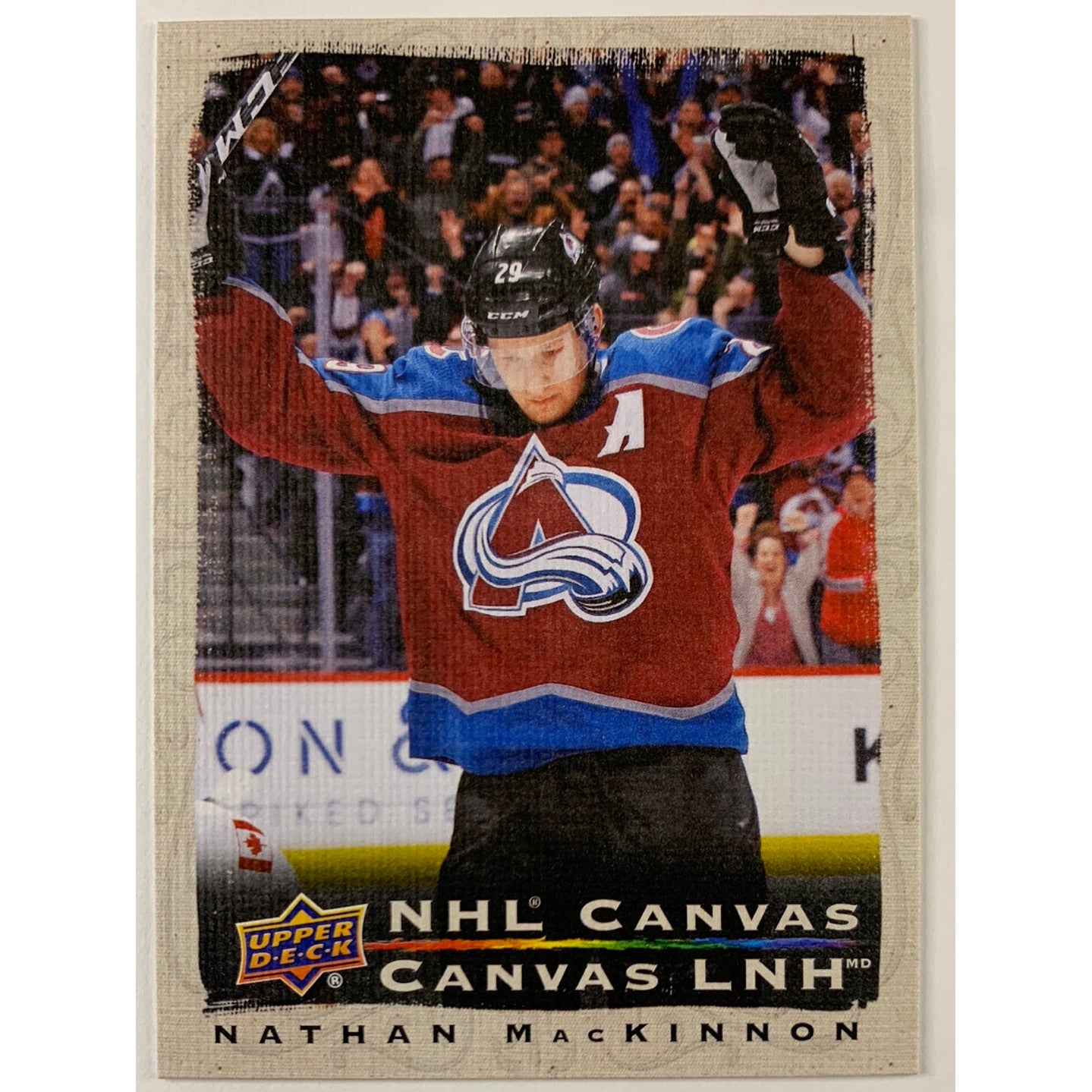 2020-21 Tim Hortons Nathan MacKinnon Canvas