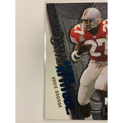  1996 Fleer Eddie George Same Game More Attitude  Local Legends Cards & Collectibles