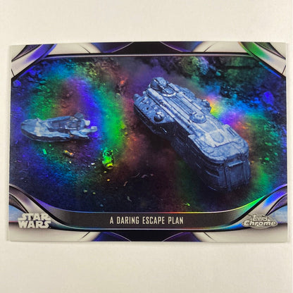 Topps Chrome The Mandalorian A Daring Escape Plan Refractor