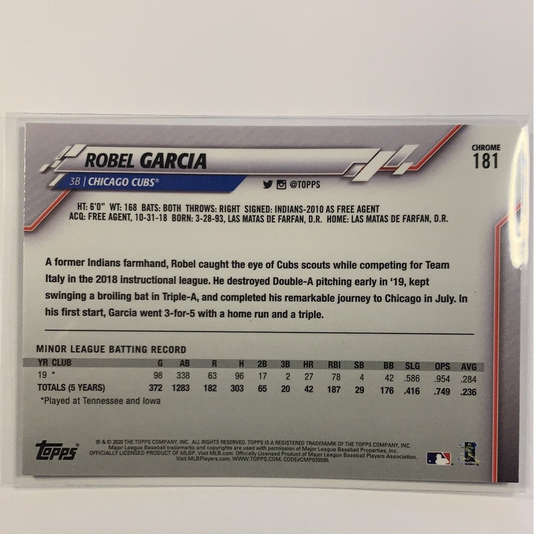  2020 Topps Chrome Robel Garcia RC  Local Legends Cards & Collectibles