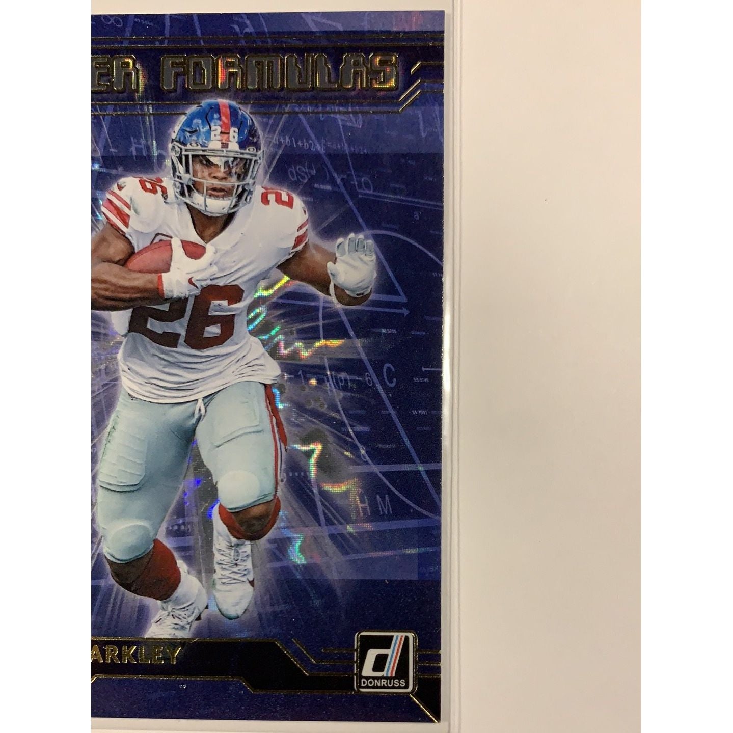  2020 Donruss Saquon Barkley Power Formulas  Local Legends Cards & Collectibles