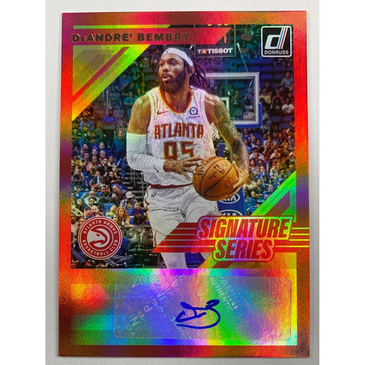 2019-20 Donruss DeAndre Bembry Signature Series