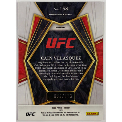 2022 Select Cain Velasquez Bronze Holo Prizm 92/175