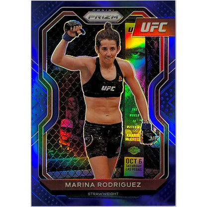 2022 Panini Prizm Marina Rodriguez Blue Holo Prizm 136/199