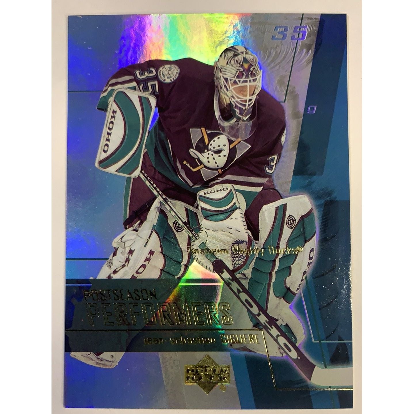  2003 Upper Deck Jean Sebastian Giguere Post Season Performers  Local Legends Cards & Collectibles