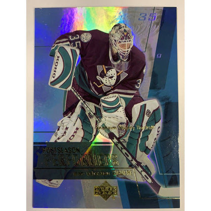  2003 Upper Deck Jean Sebastian Giguere Post Season Performers  Local Legends Cards & Collectibles