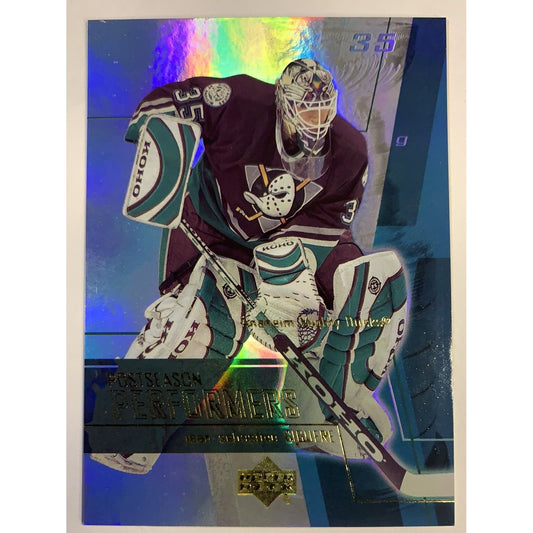  2003 Upper Deck Jean Sebastian Giguere Post Season Performers  Local Legends Cards & Collectibles