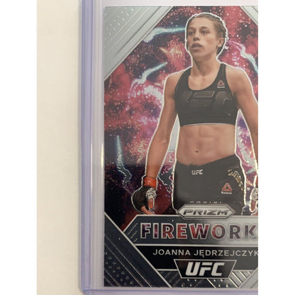  2021 Panini Prizm UFC Joanna Jedrzejczyk Fireworks  Local Legends Cards & Collectibles