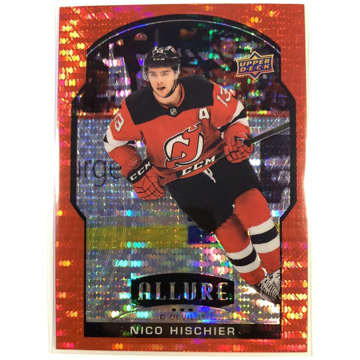  2020-21 Allure Nico Hischier Red Rainbow  Local Legends Cards & Collectibles