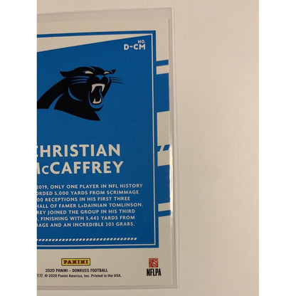  2020 Donruss Christian McCaffrey Dominators  Local Legends Cards & Collectibles