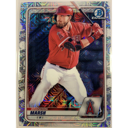  2020 Bowman Chrome Brandon Marsh Mojo Refractor  Local Legends Cards & Collectibles
