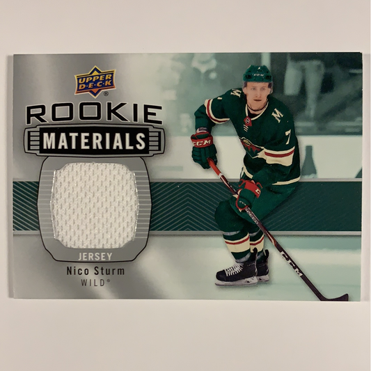  2019-20 Upper Deck Nico Sturm Rookie Materials  Local Legends Cards & Collectibles