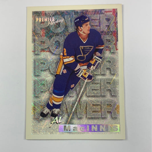 1995 Topps Premier Power At The Point Al MacInnis