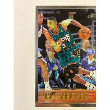  1996-97 Topps Chrome Shareef Abdur-Rahim RC  Local Legends Cards & Collectibles