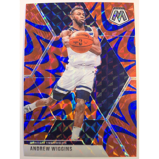  2019-20 Mosaic Andrew Wiggins Blue Reactive Prizm  Local Legends Cards & Collectibles