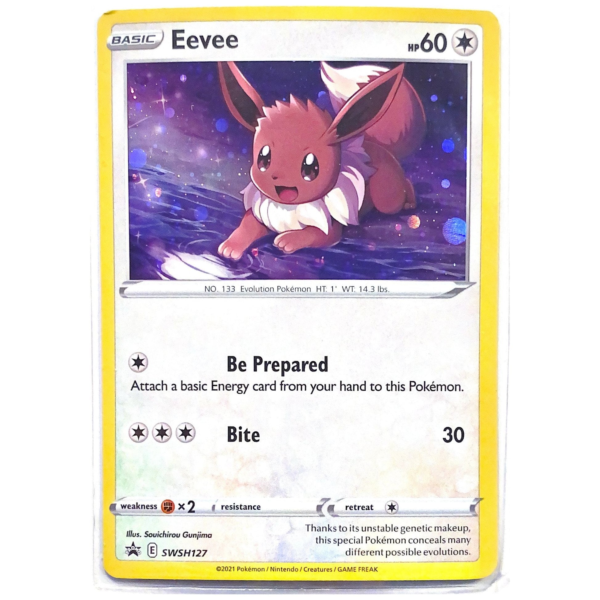  Evolving Skies Eevee Black Star Promo Holo SWSH127  Local Legends Cards & Collectibles
