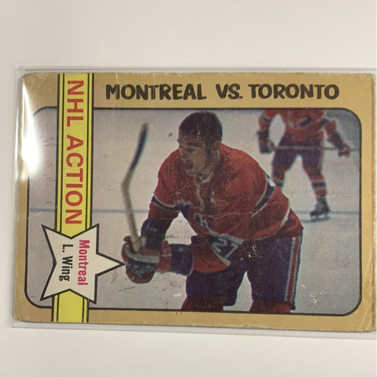  1972-73 O-Pee-Chee NHL Action Montreal LW Frank Mahovlich  Local Legends Cards & Collectibles