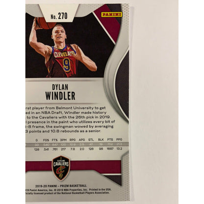 2019-20 Prizm Dylan Windler RC