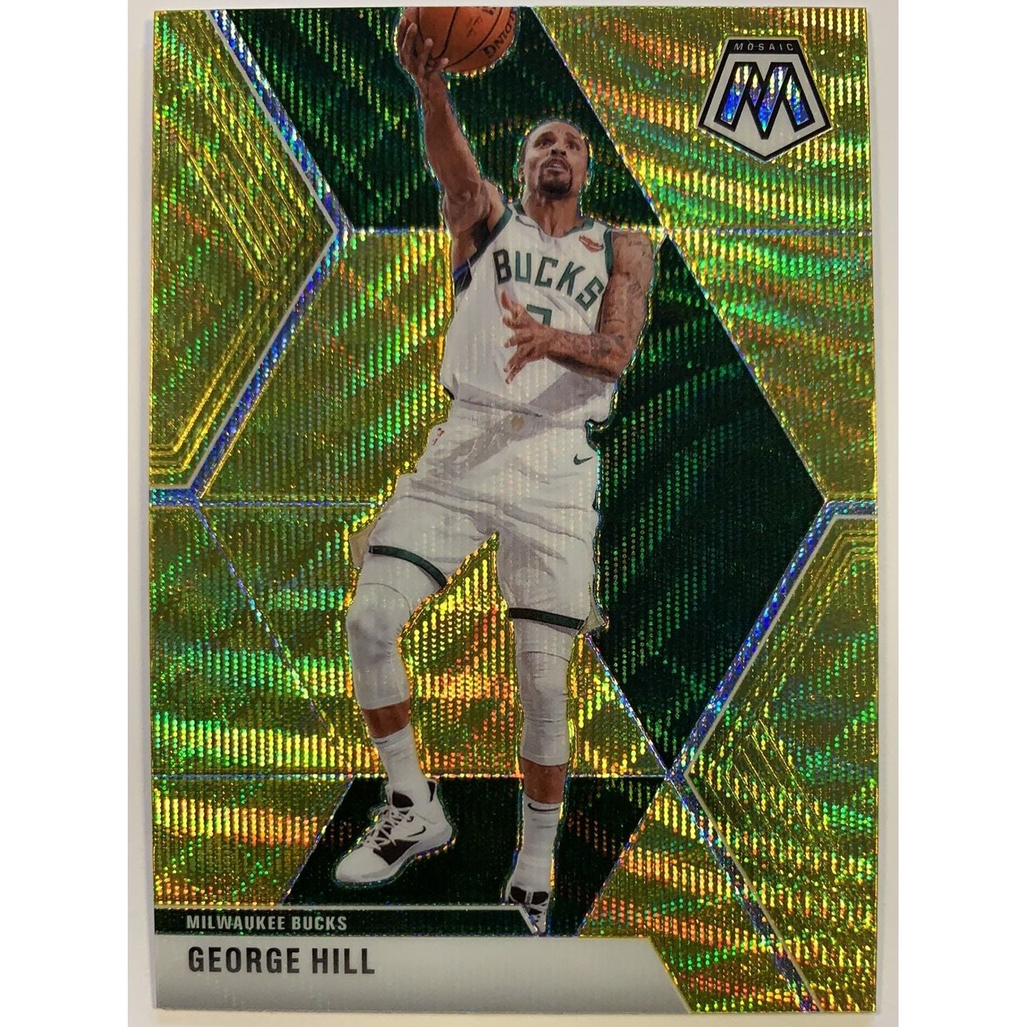  2019-20 Mosaic George Hill Yellow Prizm  Local Legends Cards & Collectibles