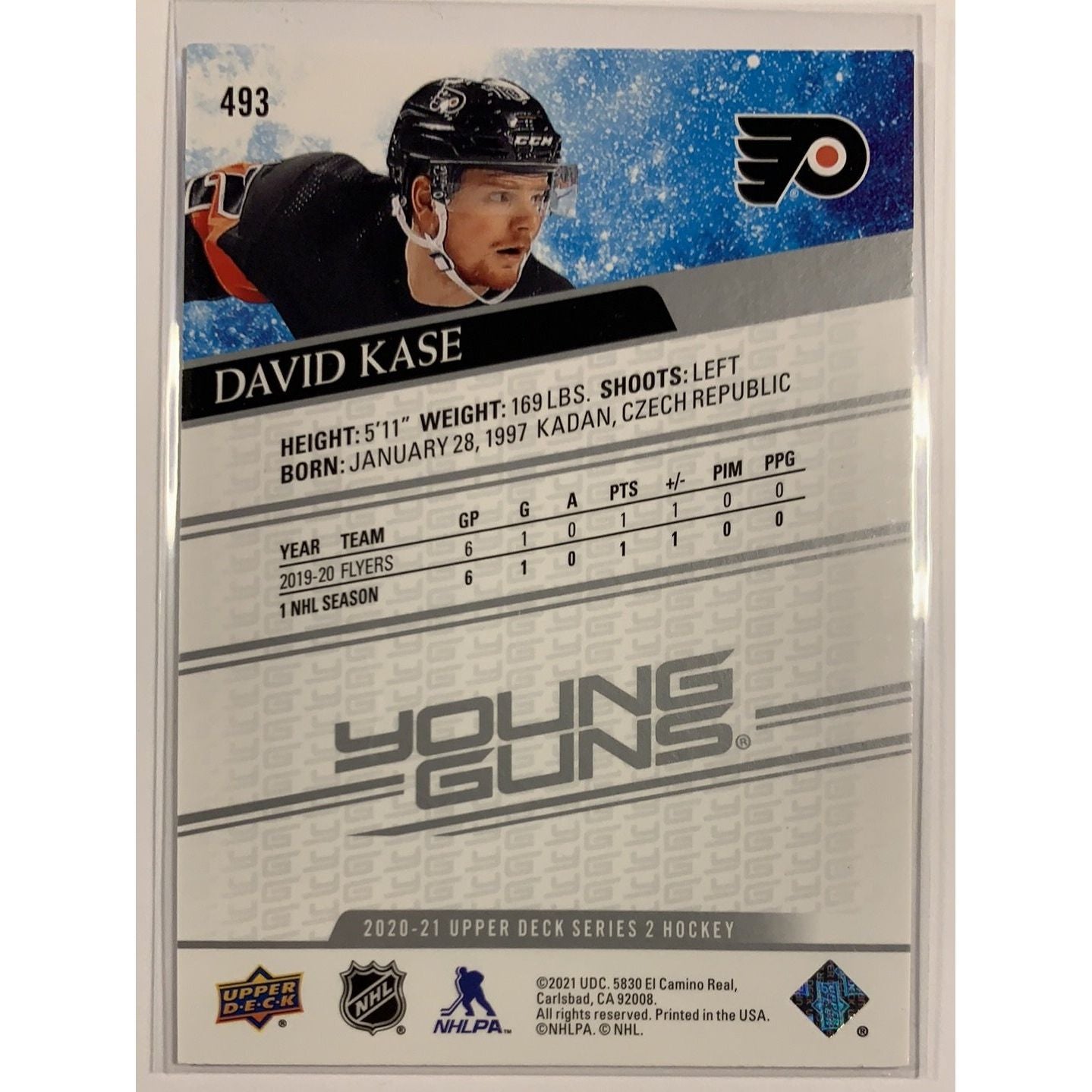  2020-21 Upper Deck Series 2 David Kase Young Guns  Local Legends Cards & Collectibles