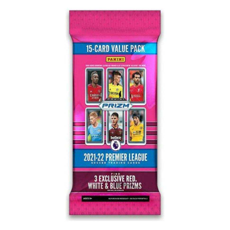 2021-22 Panini Prizm Premier League Soccer Value Cello Pack