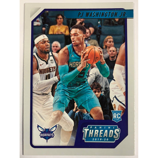 2019-20 Chronicles Threads Pj Washington Jr RC