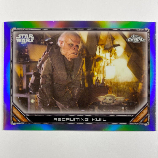 Topps Chrome The Mandalorian Recruiting Kuil Refractor