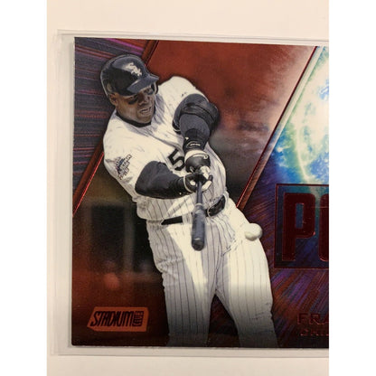  2020 Topps Stadium Club Frank Thomas Power Zone Red Variant  Local Legends Cards & Collectibles