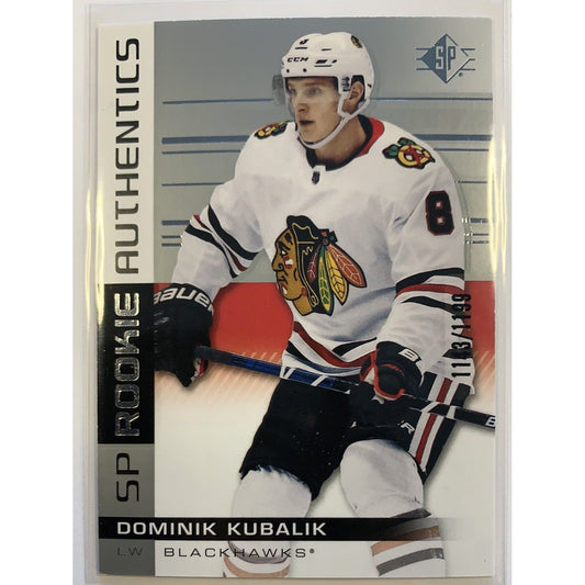  2019-20 SP Dominik Kubalik Rookie Authentics /1199  Local Legends Cards & Collectibles
