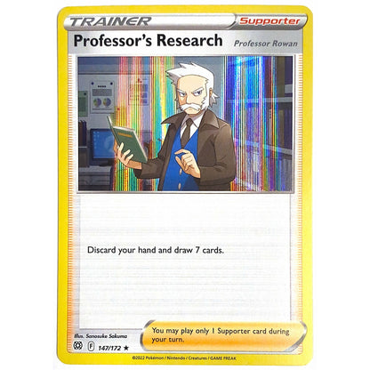 Brilliant Stars Professor’s Research Rare Holo 147/172