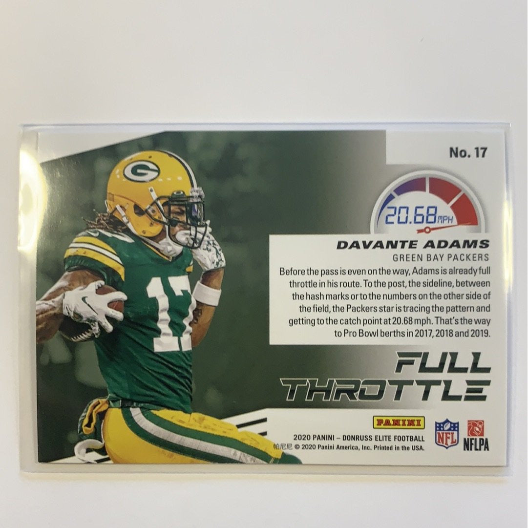  2020 Donruss Elite Davante Adams Full Throttle Pink Parallel  Local Legends Cards & Collectibles