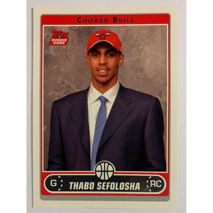 2006 Topps Thabo Sefolosha RC