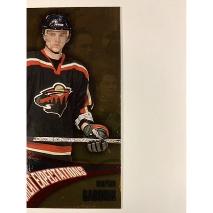  2002-03 Pacific Exclusive Marian Gaborik Great Expectations  Local Legends Cards & Collectibles