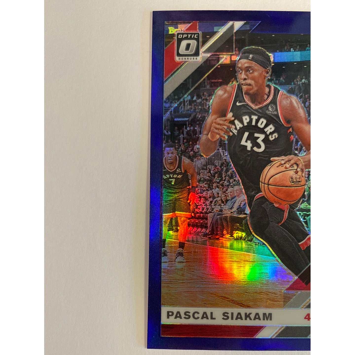 2019-20 Donruss Optic Pascal Siakam Purple Holo Prizm