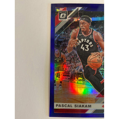 2019-20 Donruss Optic Pascal Siakam Purple Holo Prizm