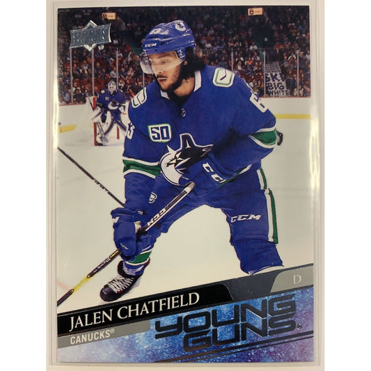  2020-21 Upper Deck Series 2 Jalen Chatfield Young Guns  Local Legends Cards & Collectibles