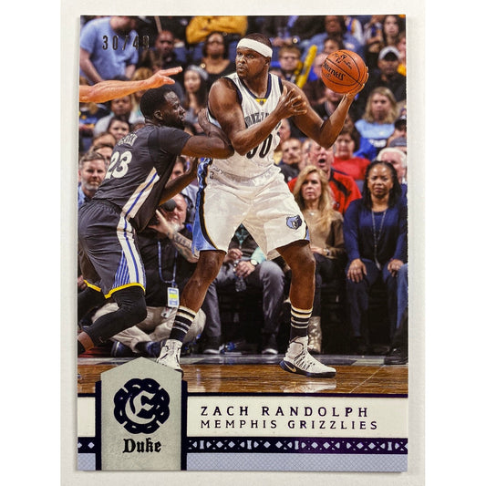 2016-17 Excalibur Zach Randolph Purple /49