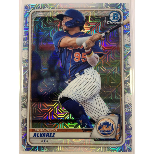  2020 Bowman Chrome Francisco Alvarez Mojo Refractor  Local Legends Cards & Collectibles