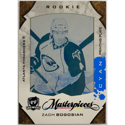 2008-09 The Cup Zach Bogosian Rookie Cyan Printing Plate 1/1